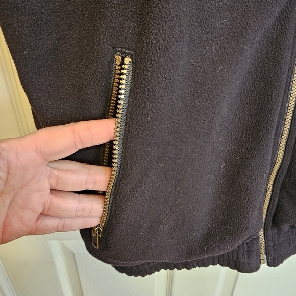 Vintage The Fit  Golf Reversible Fleece Fish Patch Zip Up Vest Plus Size - Picture 7 of 10